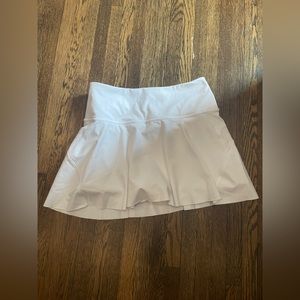 White athleta skirt